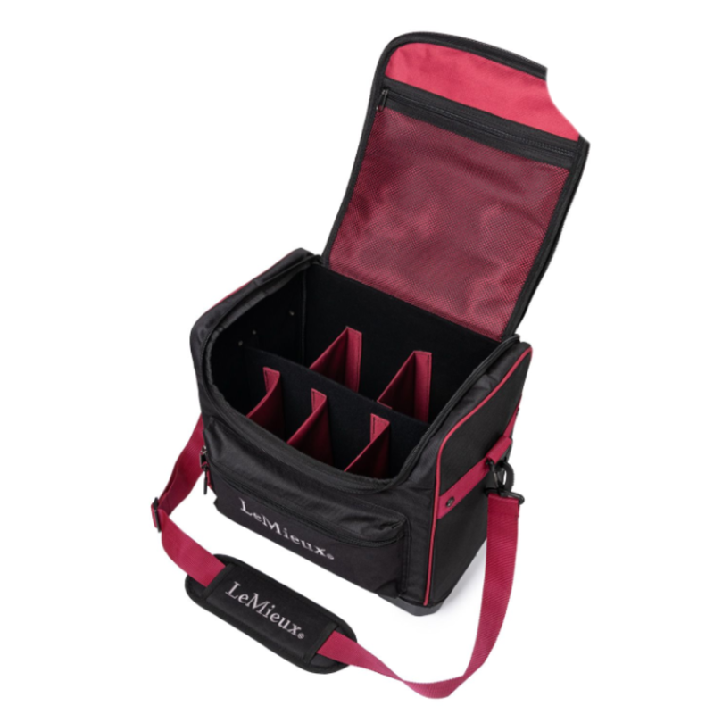 LeMieux Pro Kit Lite Grooming Bag - Burgundy-1